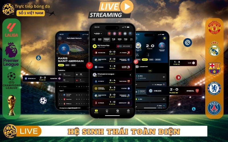 Hệ sinh thái bóng đá toàn diện